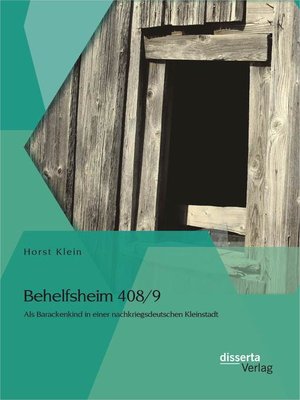 cover image of Behelfsheim 408/9